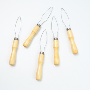 5 (2 Big <span class=keywords><strong>3</strong></span> Small) Holz schleifen nadel Threader Wire Pulling <span class=keywords><strong>Hook</strong></span> Tool für Perlen - Product Image 2