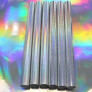 Poster Materials Eco Solvent UV Latex Printable 120 Microns Holographic Dots/Shimmer Silver Printing Self Adhesive <strong>Vinyl</strong> - Product Image 3