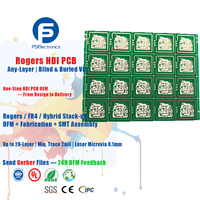 Communication par satellite SATCOM Rogers, PCB haute fréquence personnalisé, fabrication de PCB PTFE sur mesure, service OEM