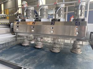 Taille 4200x2300x2000mm Usine directe personnalisée 4 têtes Machine de polissage plate à l'eau - Product Image 3