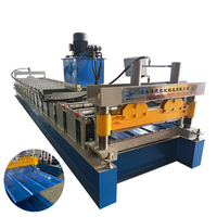 Machine de formage à froid automatique HD IBR pour tôles de toiture métalliques, machine de fabrication de panneaux de toiture profilés, machine à tuiles en acier – Vente directe usine