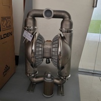 Bomba de Diafragma de Aire Wilden de Acero Inoxidable T8/SSAAB con Membrana de PTFE para Bombeo de Líquidos de Alta Corrosividad