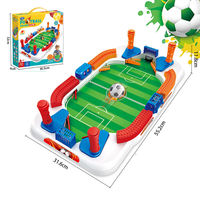 Nouveau design, vente en gros, jeu de football de table en plastique, portable, 12 figurines, comprend 2 balles, multijoueur, interactif, familial