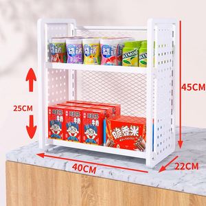 Estante de exhibición de puerta de malla de Metal personalizado soporte para tienda al por menor portátil Snack comida bebida botella de especias juguete muñeca accesorios modernos - Product Image 5