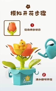 Pommeau de douche en plastique en forme de canard, <span class=keywords><strong>jouet</strong></span> de bain pour bébés, unisexe, pour le bain et la natation des enfants - Product Image 2