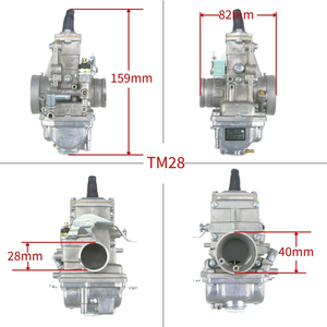 คาร์บูเรเตอร์รถจักรยานยนต์แบบแผ่นเลื่อนชนิดข้อต่อสวมรุ่น Mikuni TM28 TM TMX CR250 KX125 KX150ขนาด50–650ซีซี<span class=keywords><strong>2</strong></span>จังหวะ/4จังหวะปี2025ขายดีรุ่นใหม่ - Product Image 5