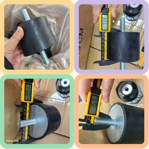 قواعد مطاطية طبيعية M4 M6 M8 M10 M12 M14 M16، قاعدة مطاطية من النيوبرين، عازل اهتزازات، أقدام ماصة للاهتزازات - Product Image 4