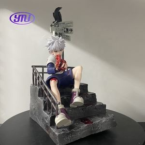 Figura de Acción de PVC de <span class=keywords><strong>Hunter</strong></span> <span class=keywords><strong>x</strong></span> <span class=keywords><strong>Hunter</strong></span> <span class=keywords><strong>Killua</strong></span> Zoldyck, Modelo de Estatua de Anime <span class=keywords><strong>Killua</strong></span> GK, Juguetes de Colección, Regalos para Niños, 34cm - Product Image 6