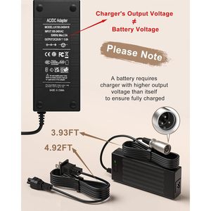 24V 5A DC Power <b>Adapter</b> with 3-Pin Aviation Connector for Electronic Products US <b>Plug</b> ABS Material - Product Image 3