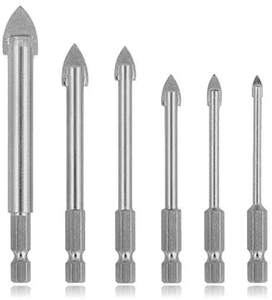 60-100 मिमी हेक्स शेंक के साथ फैक्ट्री-बिकी हुई टंगस्टन कार्बाइड टिप ड्रिल बिट 60-मिमी हेक्स शेंक के साथ 6 मिमी स्टील डायमंड सामग्री - Product Image 5