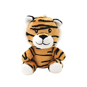 Özel yumuşak <span class=keywords><strong>Mini</strong></span> peluş orman hayvanlar anahtarlık çevre dostu pamuk anahtarlıklar küçük bebekler sevimli aslan fil dolması oyuncaklar çocuklar - Product Image 2