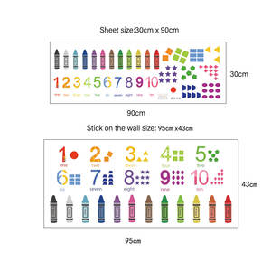 <span class=keywords><strong>Lettere</strong></span> dell'alfabeto animale del fumetto della scuola della decorazione della parete della stanza dei bambini - Product Image 6