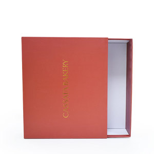 Custom Luxury Gift <b>Box</b> with Gold Stamping Sliding Drawer Design Glossy Lamination and Embossing Paper Cardboard Material - Product Image 3