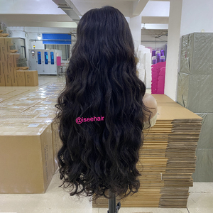 Parrucche di Lusso in Capelli Umani Vietnamiti Grezzi a Tiraggio Doppio con Onde Morbide, Lace Front Senza Colla Pronte da Indossare per Donne Nere - Product Image 4