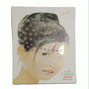 New Fashion Rhinestone Hair Sticker for Women Decorative Sticker for Face