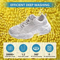 Sac à linge pour chaussures, sac à linge pour lave-linge et sèche-linge, sac de nettoyage réutilisable pour chaussures de sport