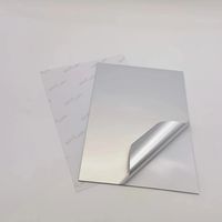 Excellent papier PET A4 80um argent mat PET auto-adhésif étanche 50 pièces adapté aux imprimantes thermiques à jet d'encre/Laser autocollant