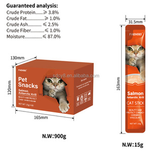 Receta Alta en Proteínas y Fibra, Ideal para Gatos de Interior, Nutritiva, 14g*5 Barritas de Golosinas para Gatos - Product Image 4