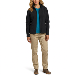Servicios OEM Internacionales SAJZA, Nuevo Diseño Personalizado, Chaqueta Softshell Gruesa, Impermeable y Transpirable para Invierno, a Bajo Precio para Mujer - Product Image 1