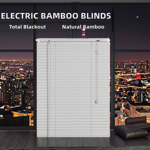 Material Electric Venetians Blinds Built-In Installation Modern Homes Wedding Settings 100% Blackout Precision <b>Light</b> - Product Image 2
