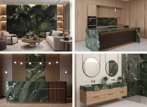 Dalle de quartzite vert avocat poli, <span class=keywords><strong>pierre</strong></span> naturelle brésilienne pour plan de travail - Product Image 6