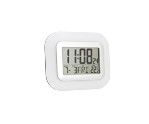 Smart Alarm <b>Clock</b> LCD Electronic Desktop Time Snooze Calendar Temperature Display DCF Alarm <b>Clock</b> with Power Bank <b>Digital</b> <b>Clock</b> - Product Image 2