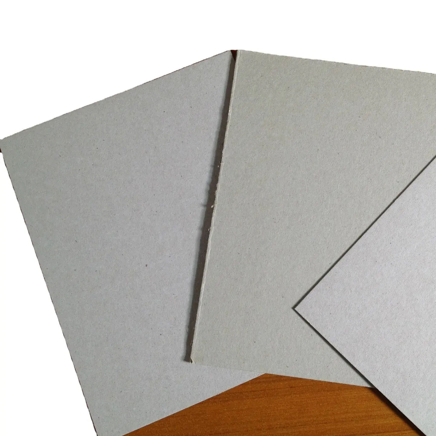 600-1200gsm Grey картонная бумага в листах для изготовления файлов/папок/коробок