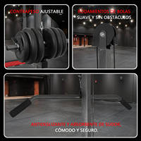 Banc de musculation pliable professionnel EIGFOH, entraînement de force, inclinaison réglable, déclinaison, station d'entraînement plate, modèle moderne CN