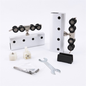 Rouleaux de porte en verre de haute qualité suspendus <span class=keywords><strong>roue</strong></span> de porte en verre <span class=keywords><strong>suspendu</strong></span> rouleau de porte coulissante en verre - Product Image 6