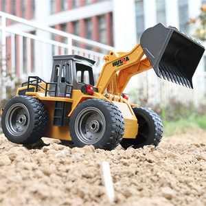 Bulldozer RC en résine <span class=keywords><strong>HUINA</strong></span> <span class=keywords><strong>1520</strong></span> 6CH, tracteur télécommandé avec chargeur frontal, contrôlé par application, portée de plus de 50 m, jouet d'ingénierie pour adolescents et adultes - Product Image 5
