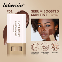 Lakerain Fond de Teint Teinté Hydratant Longue Tenue, Contrôle du Sébum, Végan et Non Testé sur les Animaux, à Base de Baume de Beauté et de Sérum