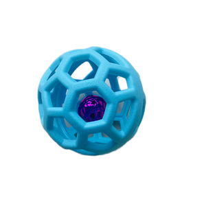 Vendita calda TPR Multi-colore campanelli cavi per animali domestici per la pulizia <span class=keywords><strong>dei</strong></span> denti molari giocattolo resistente ai morsi con il <span class=keywords><strong>gioco</strong></span> di addestramento del cucciolo di campana - Product Image 6