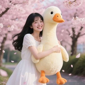 ตุ๊กตาห่านขนาดใหญ่สั่งทำได้ตามแบบ ออกแบบเองได้ ขายดี ดีไซน์ทันสมัย - Product Image 1