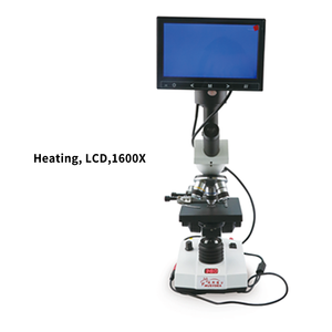 <span class=keywords><strong>Microscope</strong></span> vétérinaire chauffant Musyder 1600X avec écran LCD-<span class=keywords><strong>Microscope</strong></span> vidéo HD à température réglable pour l'analyse du sperme - Product Image 2