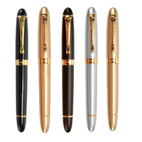 JINHAO-Stylos à Plume Calligraphiques en Métal Lourd de Luxe, Kits de Marque, Cadeaux de Bureau, X450, Meilleure Vente