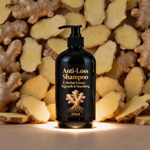Venta al por mayor Control de aceite nutritivo fortalecimiento Anti pérdida de cabello jengibre <span class=keywords><strong>pelo</strong></span> crecer champú hombres mujeres raíz activador champú - Product Image 1