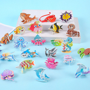 <span class=keywords><strong>Puzzle</strong></span> di insetti tridimensionali fatti a mano fai da te per bambini giocattoli <span class=keywords><strong>Puzzle</strong></span> di carta regalo per bambini - Product Image 6