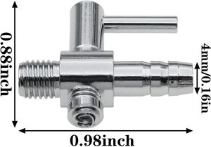 Aquarium Luchtklep Fish Tank Luchtstroom Controle Hendel Pomp Enkelweg Klep - Product Image 2