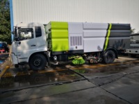 Camion balayeuse routière Dongfeng 4x2 14CBM, moteur diesel 220HP, conduite à gauche, machine de nettoyage routier