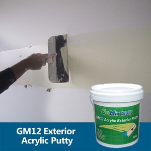 Mastic mural acrylique extérieur pour le nivellement et la décoration des murs Pâte de mastic prête à l'emploi Composé de rendu de plâtre - Product Image 6