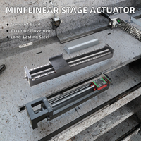 Nouvelle table linéaire miniature Hiwin KK avec rail de guidage, vis à billes CNC, moteur pas à pas et roulement en acier
