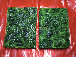 Precio de fábrica HACCP chino IQF verduras congeladas picadas cortadas congeladas espinacas IQF - Product Image 4