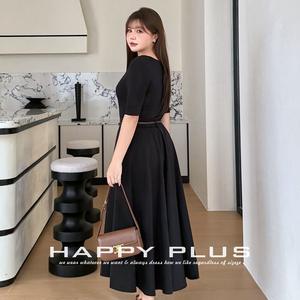 Jupe évasée élégante coupe trapèze pour femme, grande taille 90-54, couleur crépuscule, en polyester, taille normale, style français, jupe fluide - Product Image 3