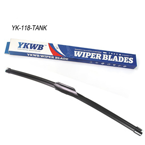 YIKE Lame d'essuie-glace à faible bruit, recharge en caoutchouc, pièce de rechange, technologie silencieuse pour un confort de conduite nocturne, essuie-glaces pour réservoir - Product Image 1