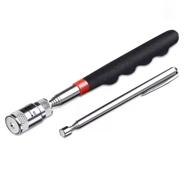 Compact Magnetic Retrieval Tool with LED