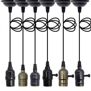 Plafonnier led en fil de cuivre, ampoules E27, G80, G95, G125, ST64, <span class=keywords><strong>lampe</strong></span> plafonnier, éclairage d'intérieur, décoration pour la maison, une fête, un hôtel ou un mariage - Product Image 3