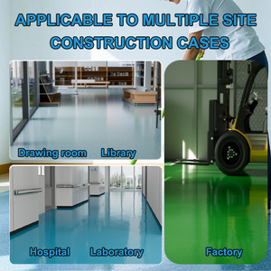 Easy to Construct Self-Leveling Interior Paint Colored Sand Liquid Concrete <strong>Floor</strong> Marble Effect <strong>Epoxy</strong> <strong>Floor</strong> <strong>Coating</strong> - Product Image 4