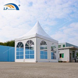 3x3m kleines kunden spezifisches wasserdichtes PVC-Aluminiumrahmen-Pagoden-Pavillon-Veranstaltung szelt für Hochzeits feier veranstaltungen übertreffen - Product Image 6