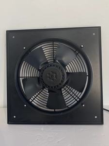 Vente en gros OBM/OEM 250mm 10 pouces 1/3 phase 100W 2600 tr/min 1000CFM ventilateur à flux axial à lame métallique murale ventilateur d'échappement IP55 à faible bruit - Product Image 2