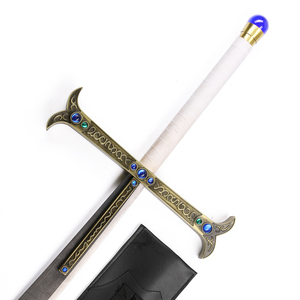 125ซม. อะนิเมะชิ้นเดียว <span class=keywords><strong>mihawk</strong></span> คอสเพลย์จริงเสาเหยี่ยวตา yoru ดาบที่ดี - Product Image 2